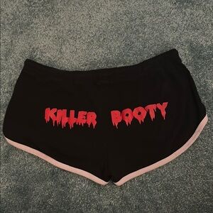 "Killer Booty" Sexy Sporty Halloween Shorts 🎃🎃🎃